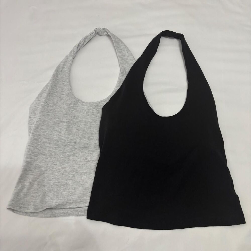 Pink-rose Women's Black Top